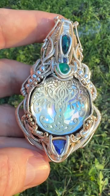 Black Tourmaline Charging Plate